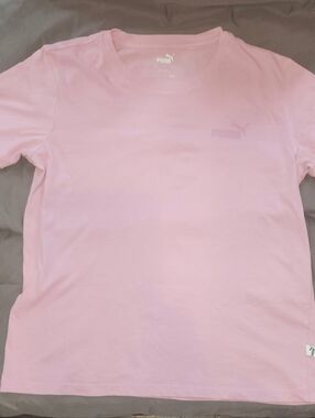 Puma Womens Light Pink Short Sleeve Tee